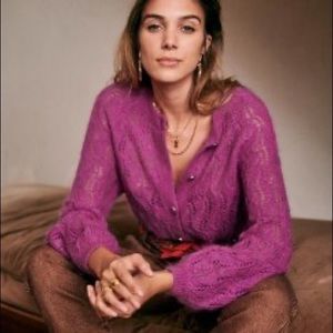 NWT Sézane Roberto Jumper - Purple